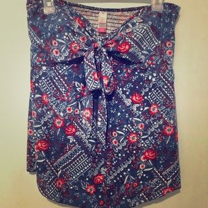 Red, White, & Blue Halter top